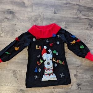 Llama Ugly Christmas Sweater